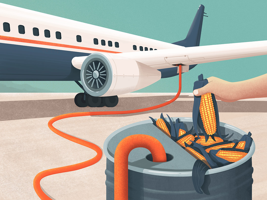 The race to invent a greener jet fuel